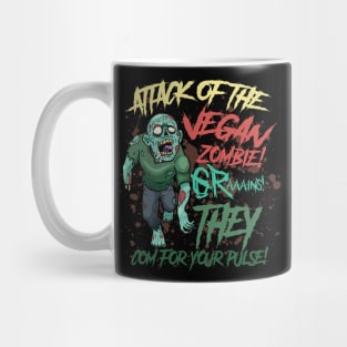 Attack Of The Vegan Zombie Mug